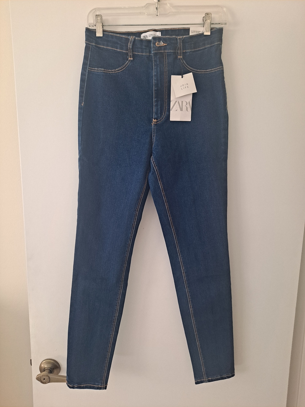 Zara High-Rise Dark Blue Women’s Jeans